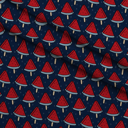 Firecracker Blooms Pattern 5 Minky Fabric