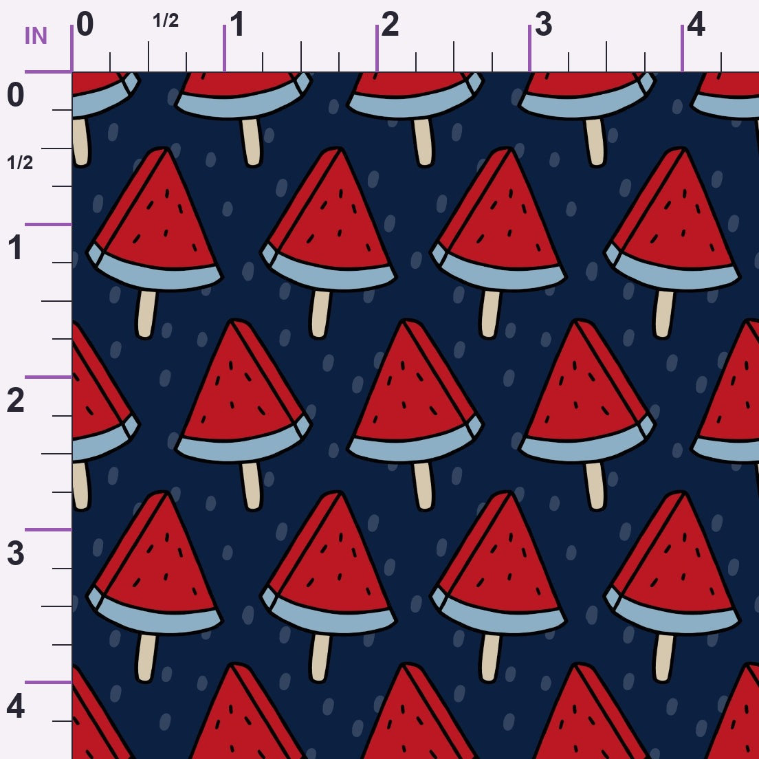Firecracker Blooms Pattern 5 Minky Fabric