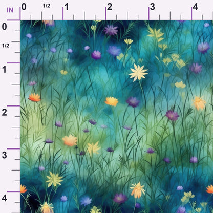 Firefly Fields Pattern 1 Minky Fabric