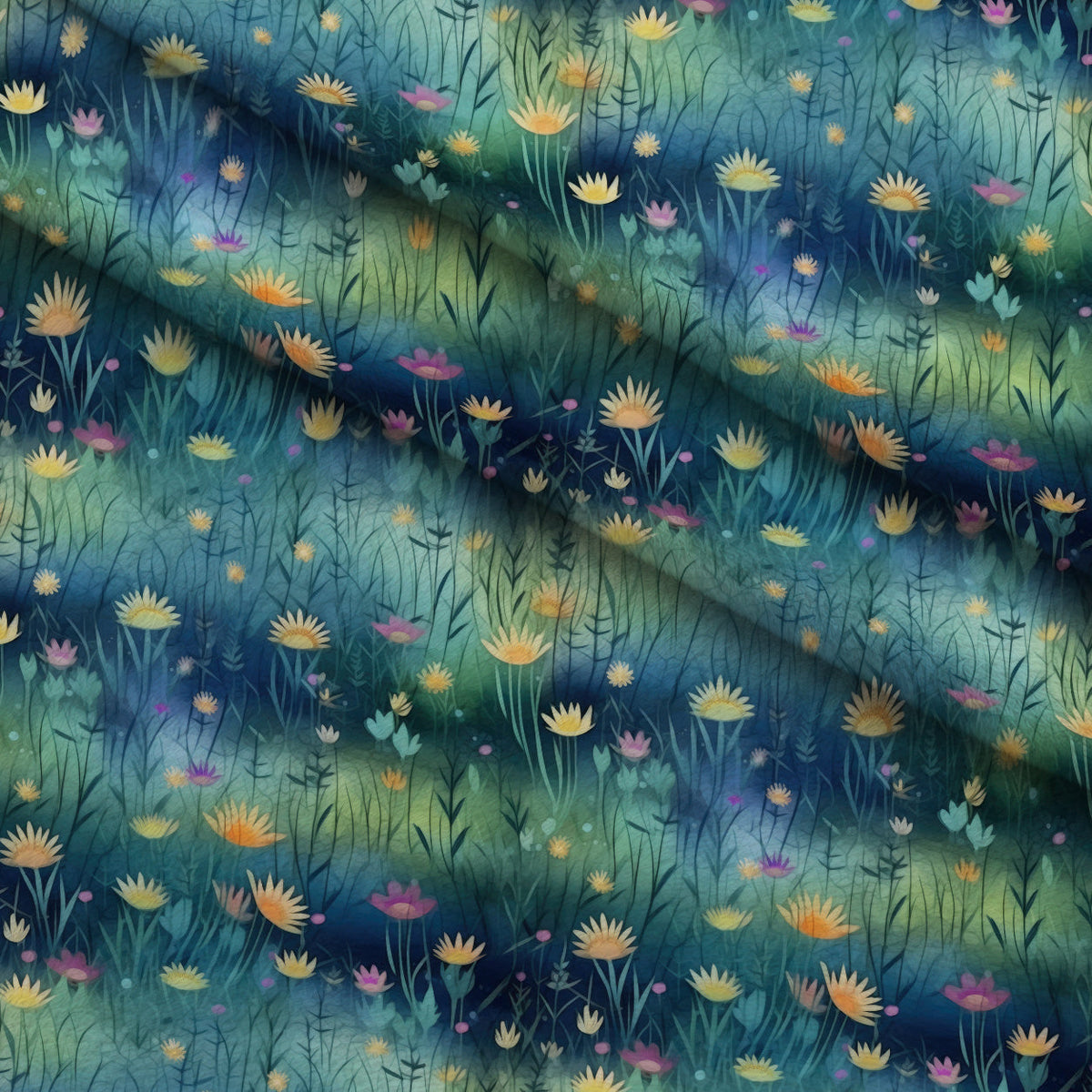 Firefly Fields Pattern 12 Minky Fabric