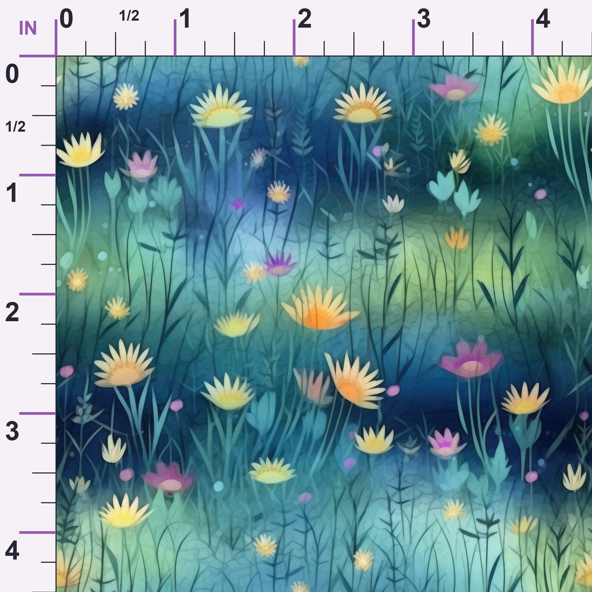 Firefly Fields Pattern 12 Minky Fabric