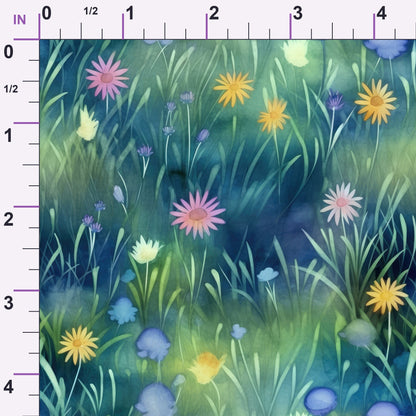 Firefly Fields Pattern 7 Minky Fabric