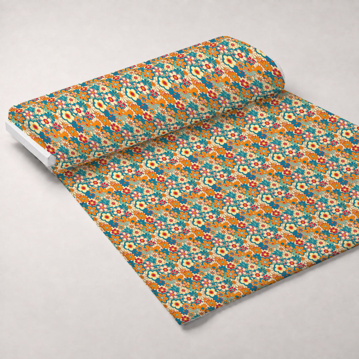 Flower Power Pattern 28 Minky Fabric