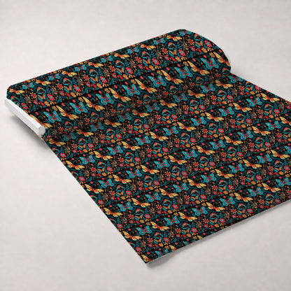 Flutter Garden Pattern 11 Minky Fabric