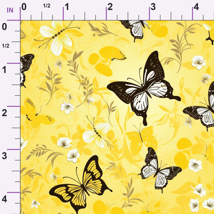 Flutter Garden Pattern 12 Minky Fabric