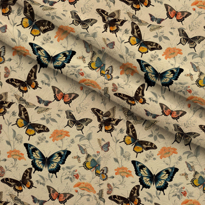 Flutter Garden Pattern 6 Minky Fabric