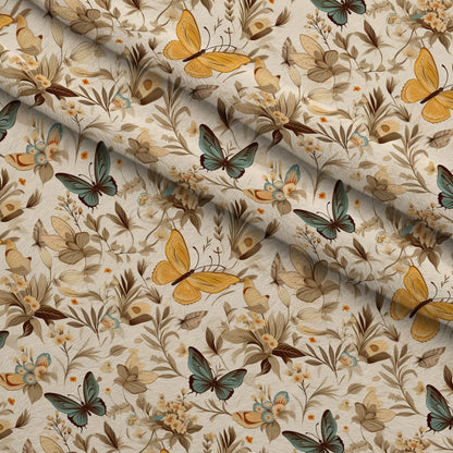 Flutter Garden Pattern 9 Minky Fabric