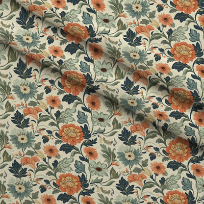 Folklore Blooms Pattern 10 Minky Fabric