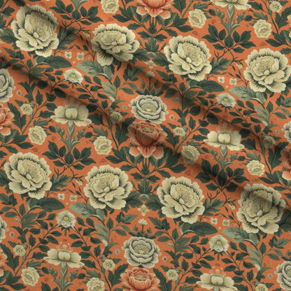 Folklore Blooms Pattern 11 Minky Fabric