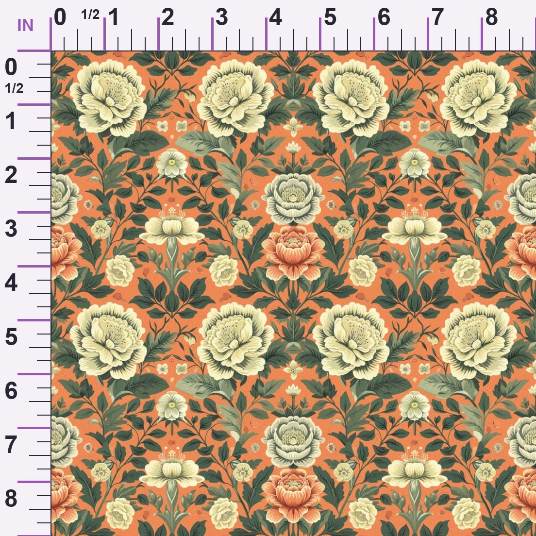 Folklore Blooms Pattern 11 Minky Fabric