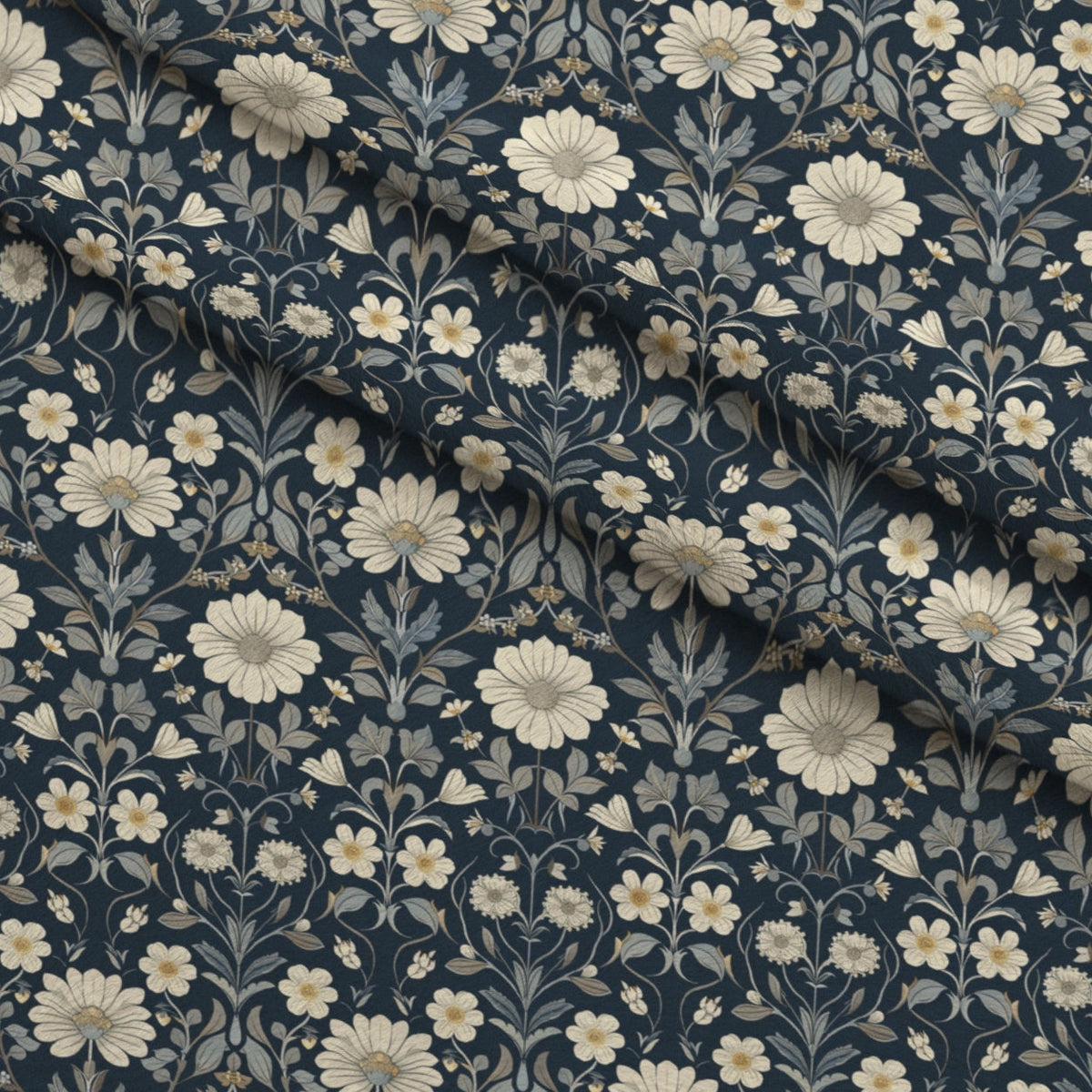 Folklore Blooms Pattern 12 Minky Fabric
