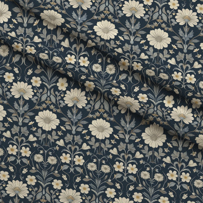 Folklore Blooms Pattern 12 Minky Fabric