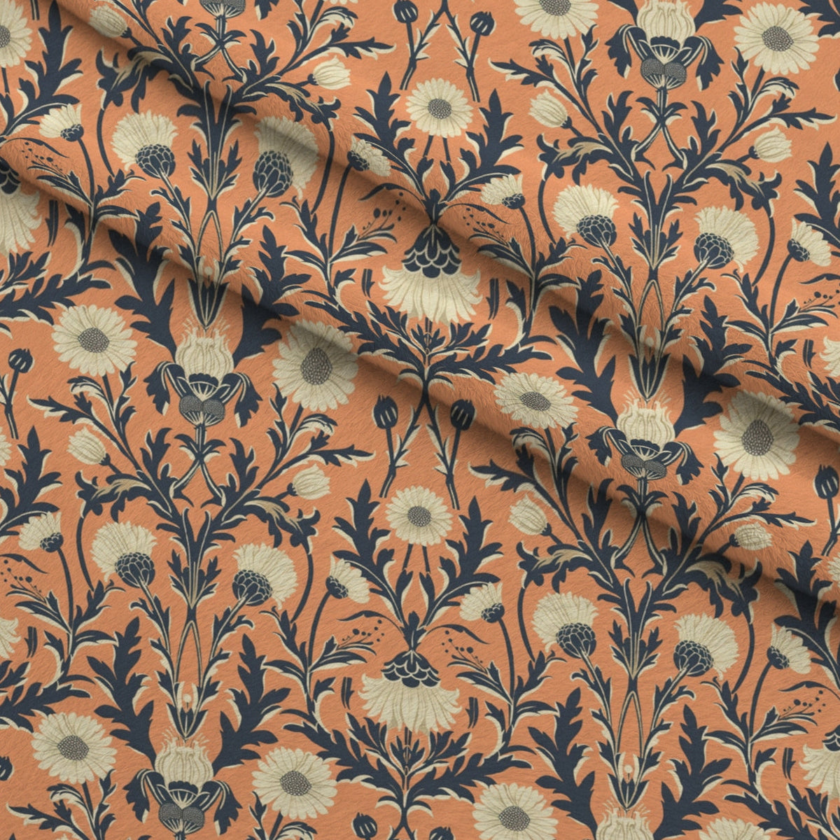 Folklore Blooms Pattern 15 Minky Fabric