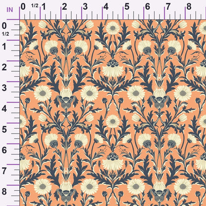 Folklore Blooms Pattern 15 Minky Fabric
