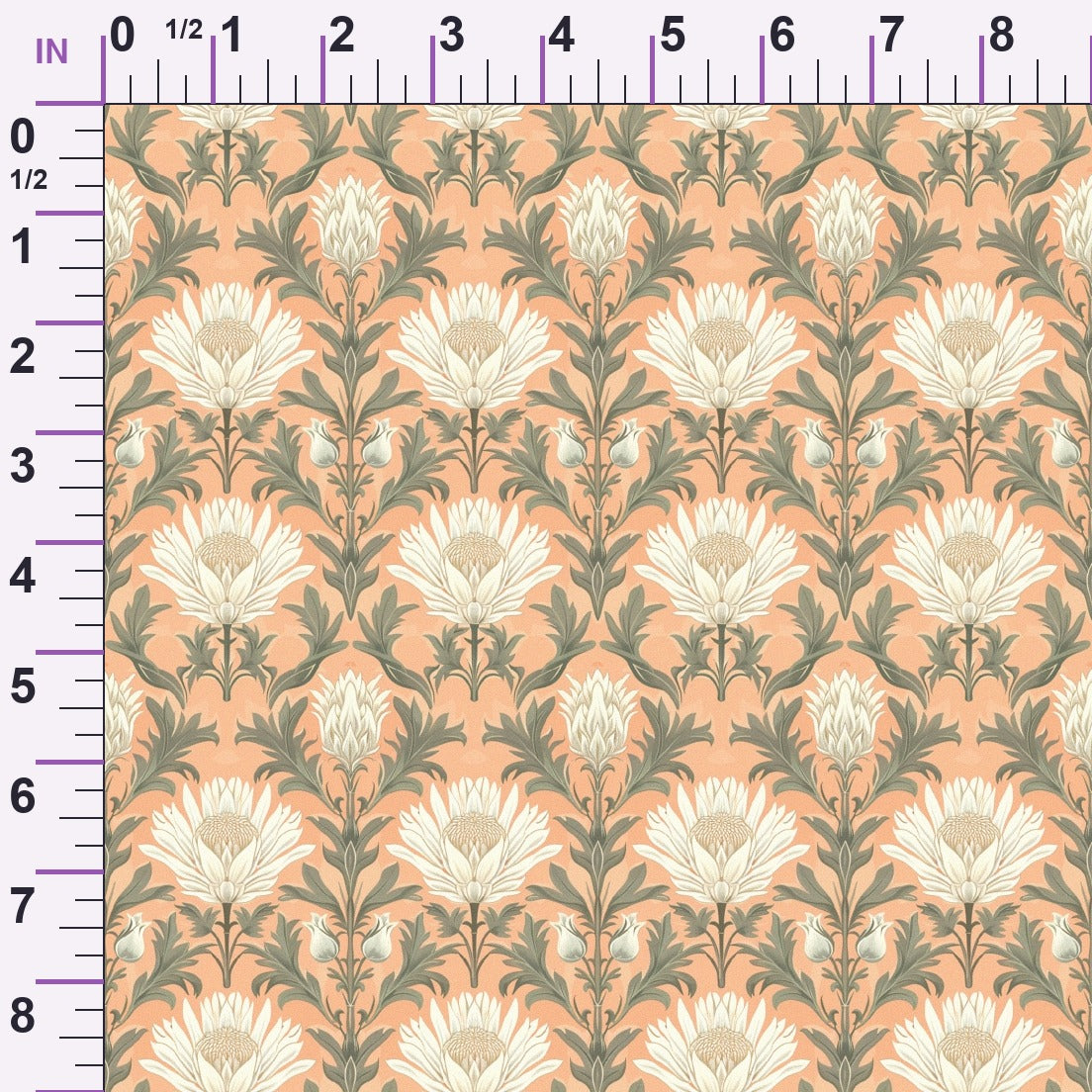 Folklore Blooms Pattern 16 Minky Fabric