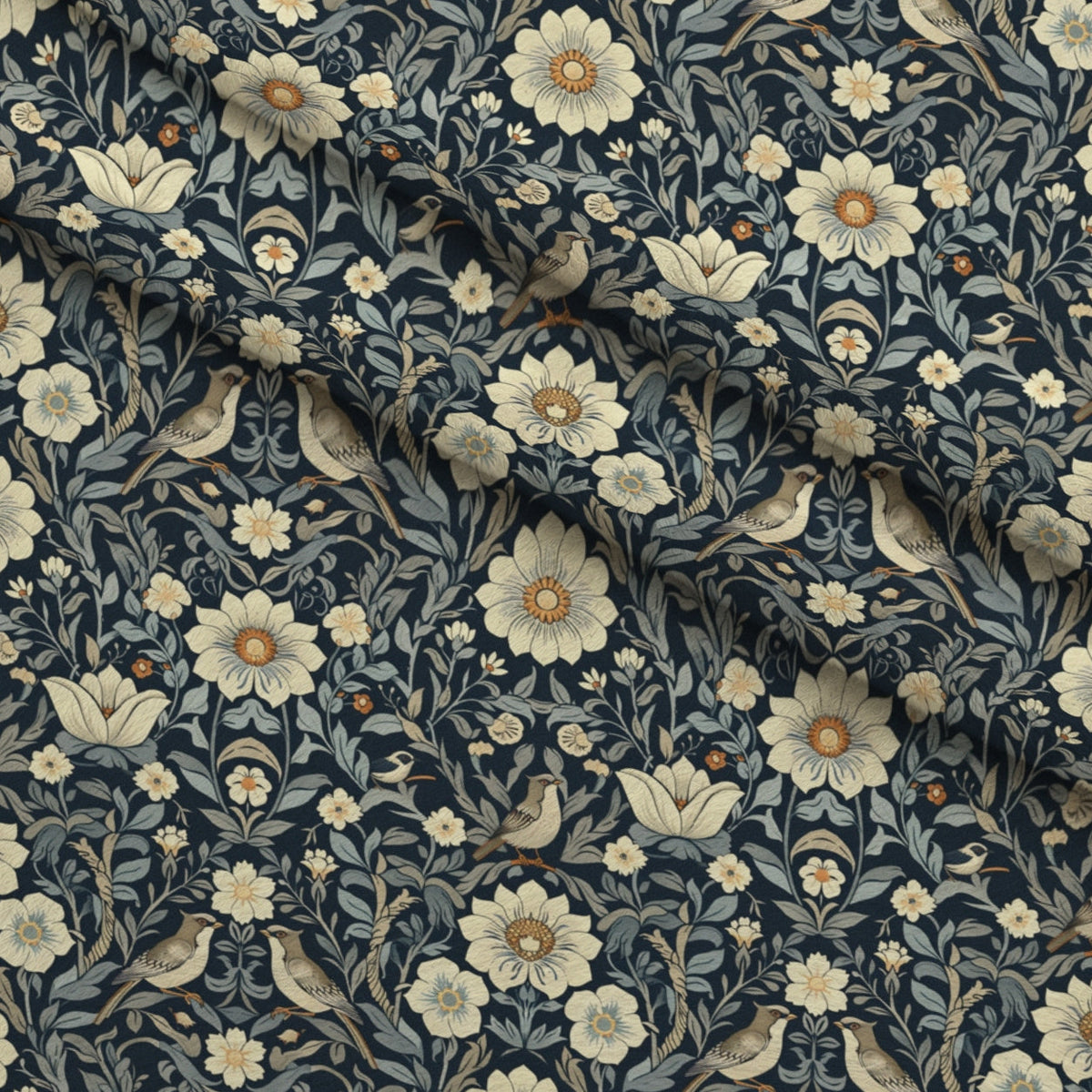Folklore Blooms Pattern 17 Minky Fabric