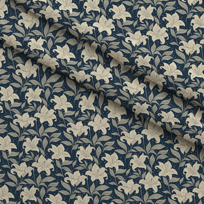 Folklore Blooms Pattern 18 Minky Fabric