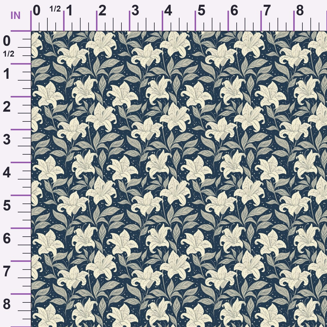 Folklore Blooms Pattern 18 Minky Fabric