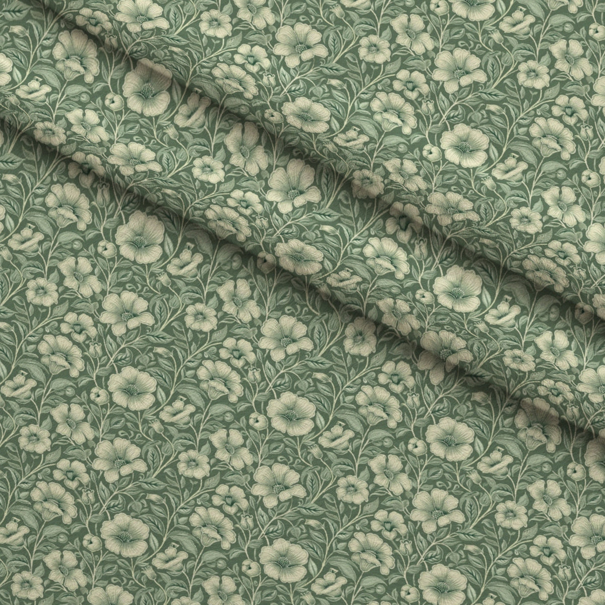 Folklore Blooms Pattern 2 Minky Fabric