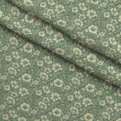 Folklore Blooms Pattern 2 Minky Fabric