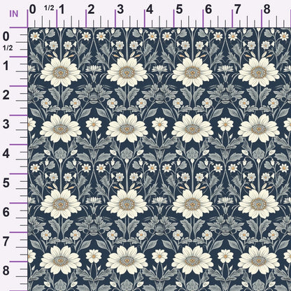 Folklore Blooms Pattern 20 Minky Fabric