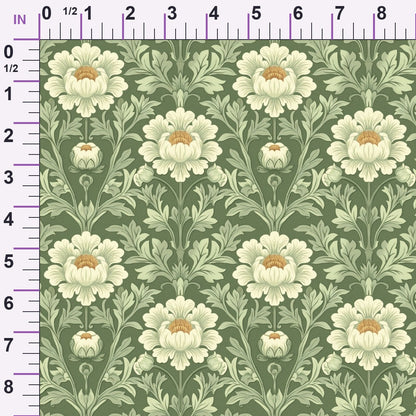 Folklore Blooms Pattern 5 Minky Fabric