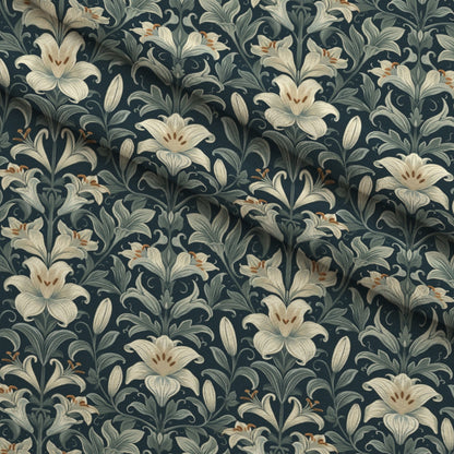 Folklore Blooms Pattern 8 Minky Fabric