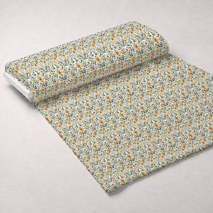 Folklore Blooms Pattern 9 Minky Fabric