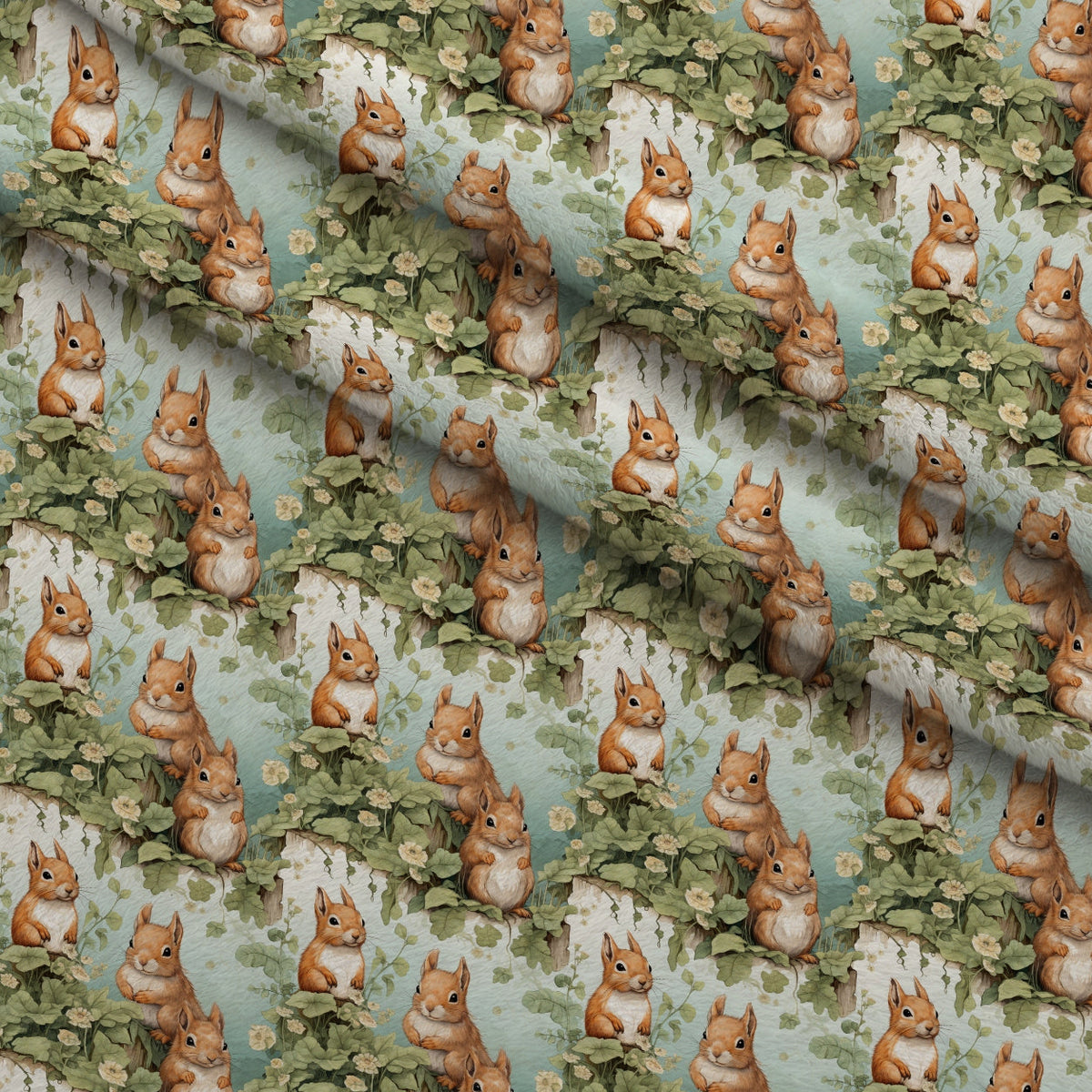 Forest Friends Pattern 1 Minky Fabric