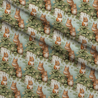 Forest Friends Pattern 1 Minky Fabric
