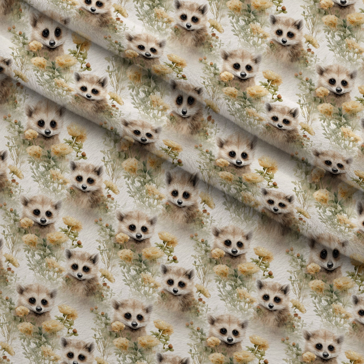Forest Friends Pattern 10 Minky Fabric