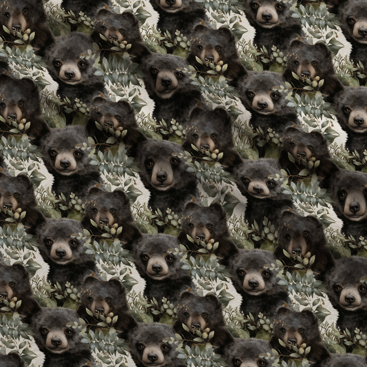 Forest Friends Pattern 11 Minky Fabric