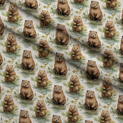 Forest Friends Pattern 12 Minky Fabric