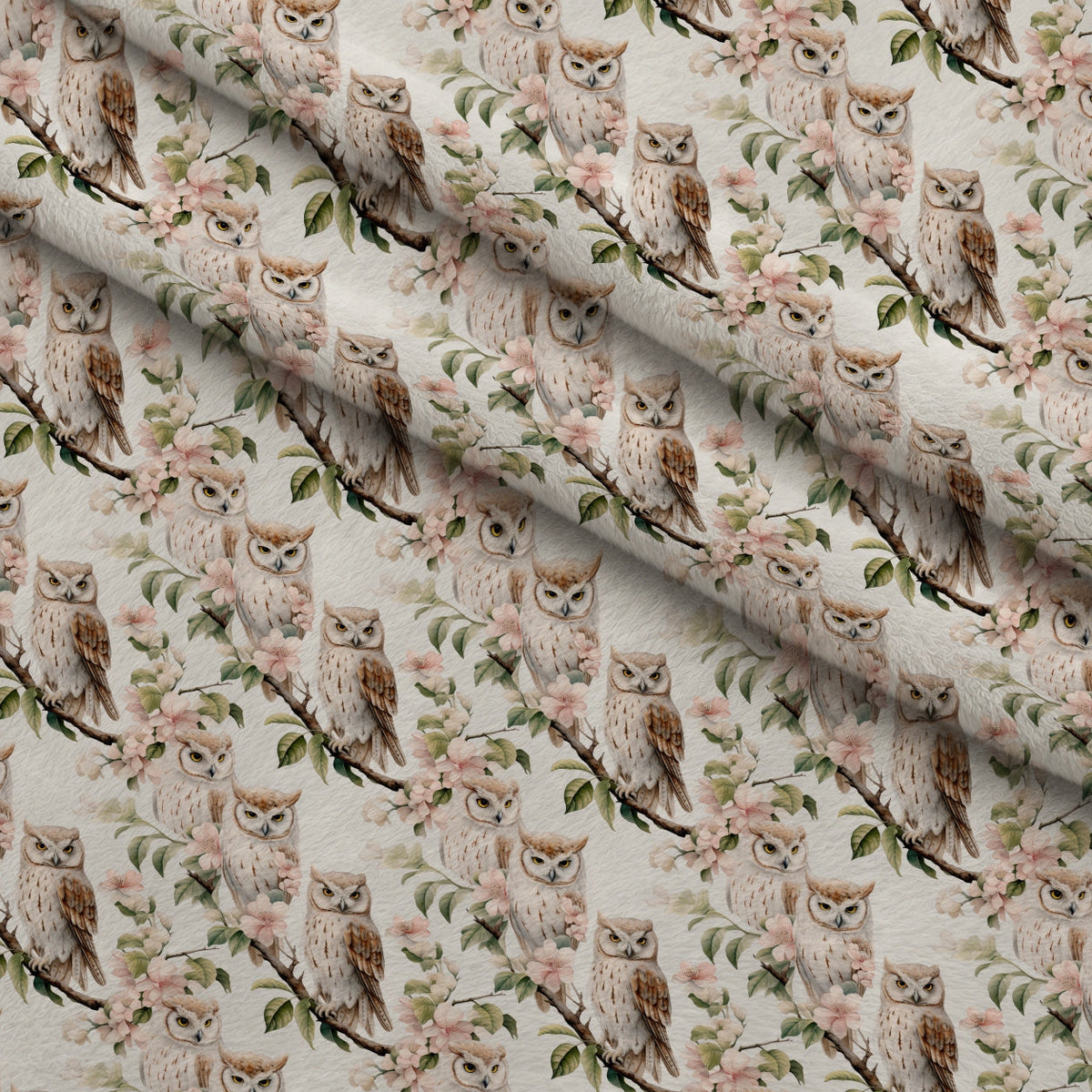 Forest Friends Pattern 2 Minky Fabric