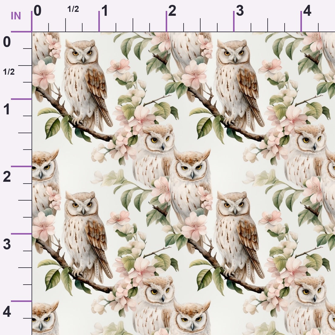 Forest Friends Pattern 2 Minky Fabric