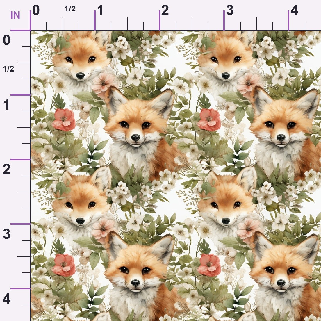 Forest Friends Pattern 3 Minky Fabric