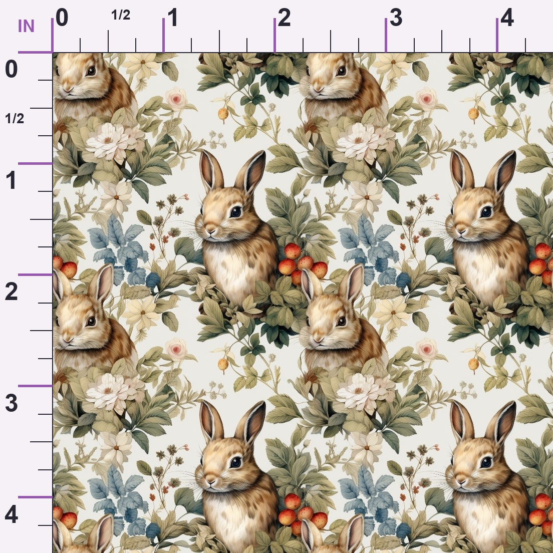 Forest Friends Pattern 4 Minky Fabric