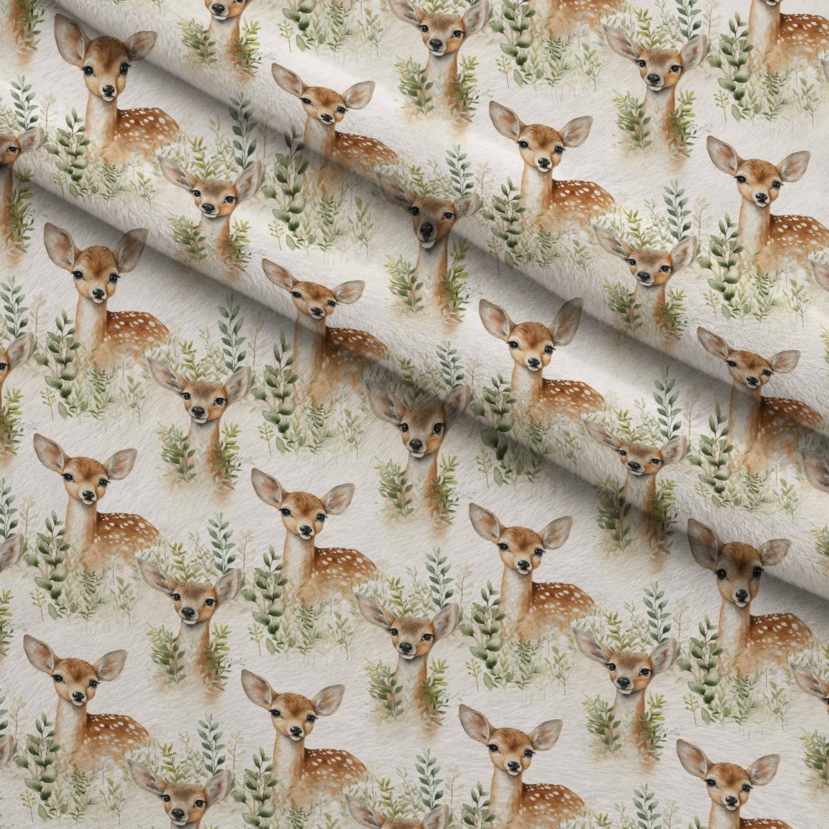 Forest Friends Pattern 5 Minky Fabric