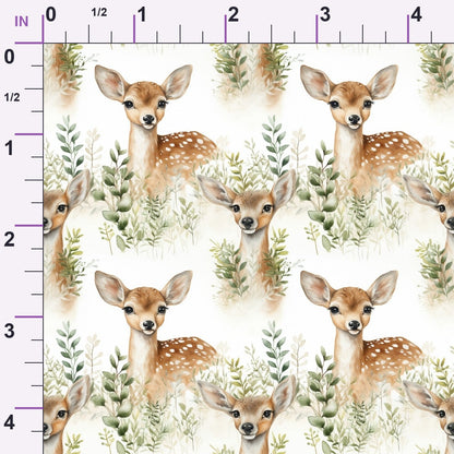 Forest Friends Pattern 5 Minky Fabric