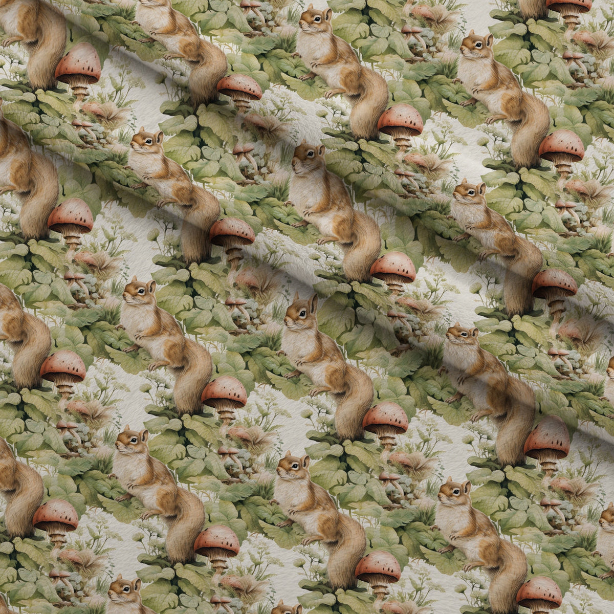 Forest Friends Pattern 7 Minky Fabric