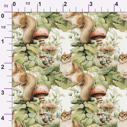 Forest Friends Pattern 7 Minky Fabric