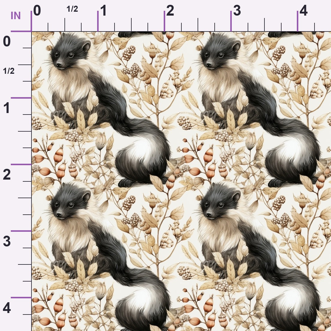 Forest Friends Pattern 9 Minky Fabric