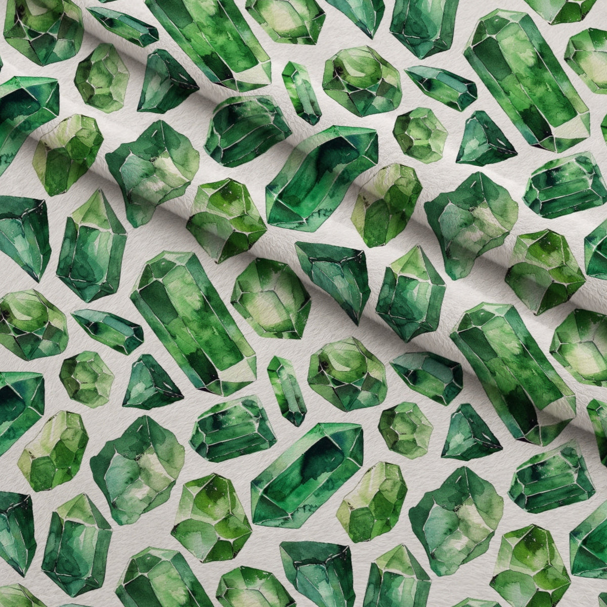 Forest Jewels Pattern 2 Minky Fabric