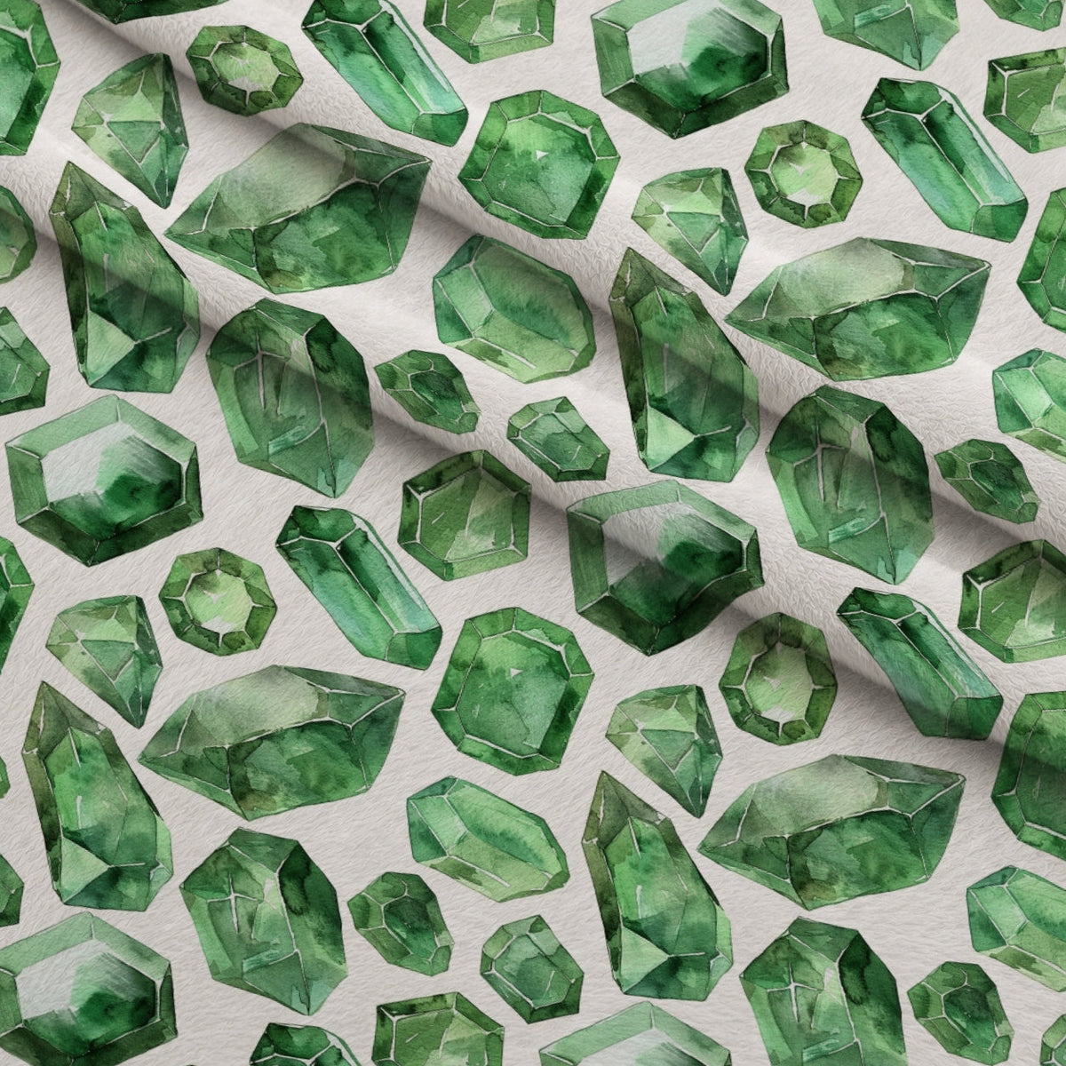 Forest Jewels Pattern 3 Minky Fabric