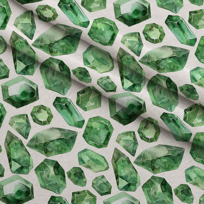 Forest Jewels Pattern 3 Minky Fabric