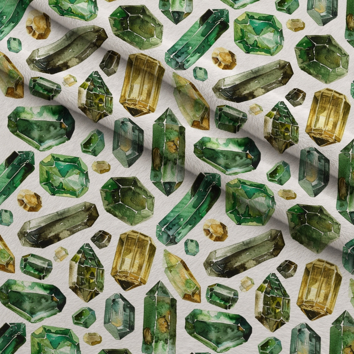 Forest Jewels Pattern 5 Minky Fabric