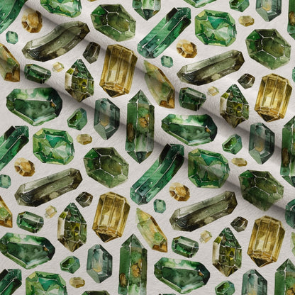 Forest Jewels Pattern 5 Minky Fabric