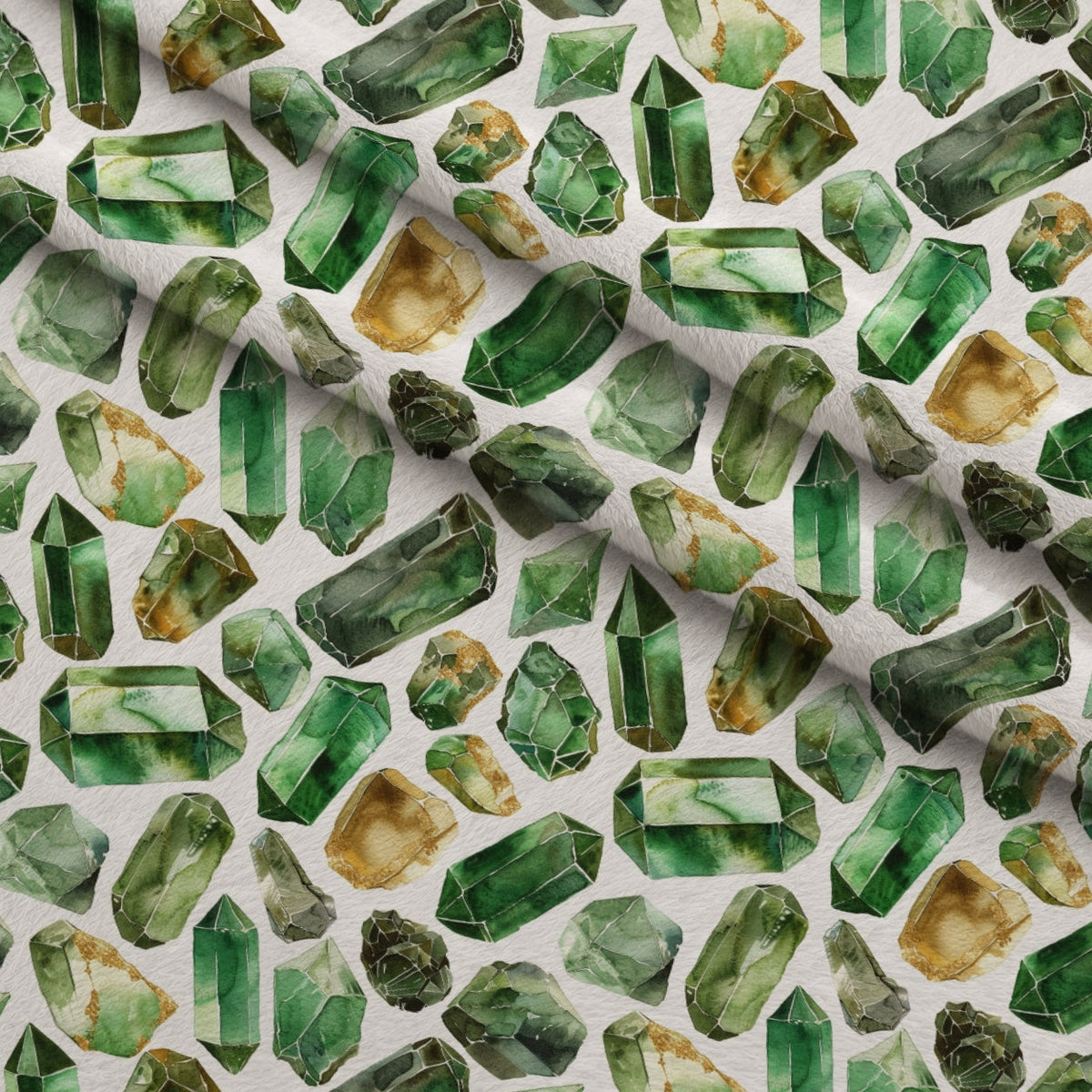 Forest Jewels Pattern 7 Minky Fabric