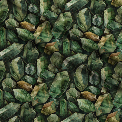 Forest Jewels Pattern 8 Minky Fabric