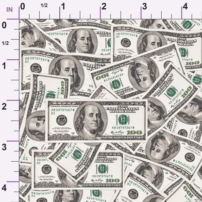 Franklin Fortune Pattern 1 Minky Fabric